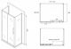 Душевой уголок ABBER Schwarzer Diamant 110x90см AG30110BH-S90B-S90B