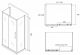 Душевой уголок ABBER Schwarzer Diamant 120x100см AG30120BH-S100B-S100B