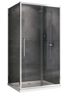 Душевой уголок ABBER Schwarzer Diamant AG30120H-S60 120x60см хром