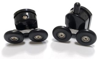 Душевой уголок ABBER Schwarzer Diamant AG30140BH-S75B-S75B 140x75см чёрный