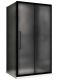Душевой уголок ABBER Schwarzer Diamant AG30170BMH-S100BM 170x100см чёрный