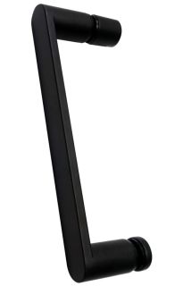 Душевой уголок ABBER Sonnenstrand 80x80см чёрный AG04080B-S80B