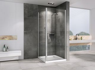 Душевой уголок ABBER Sonnenstrand AG04100-S75 100x75см хром