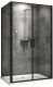 Душевой уголок ABBER Sonnenstrand 100x90см чёрный AG04100BC-S90B