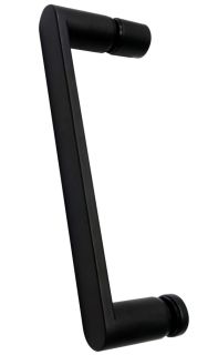 Душевой уголок ABBER Sonnenstrand 100x100см чёрный AG04100BC-S100B