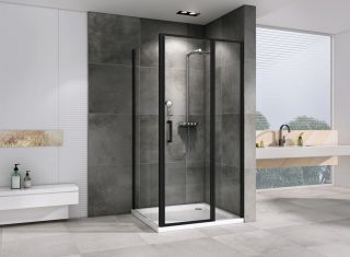 Душевой уголок ABBER Sonnenstrand 120x90см чёрный AG04120BS-S90B