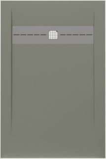 Душевой поддон Allen Brau Infinity 8.21002-CGM 120x80 олива