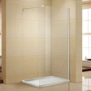 Душевая перегородка Aquanet Cinetic AE12-F-80H190U-CT 243622 80 см стекло прозрачное профиль хром