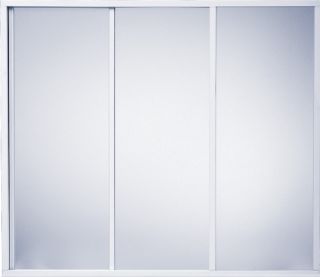 Шторка на ванну Bas Ахин, Мальта, Атланта, Нептун, Индика 3 ств., стекло прозрачное