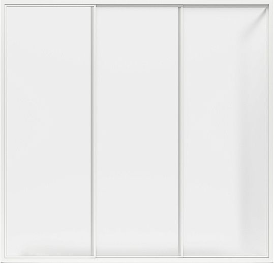 Шторка на ванну Bas Бриз, Верона, Ибица 1500 (3 ств. пластик)