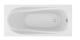 Акриловая ванна Alex Baitler Nemi/Неми 150x70 см