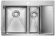Мойка кухонная Paulmark Union PM537851-BSL левая брашированная нержавеющая сталь