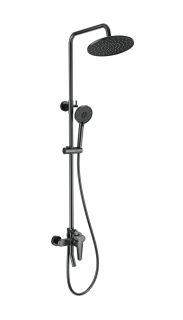 Душевая стойка Wonzon & Woghand WW-B2168-A-BGG тёмный графит