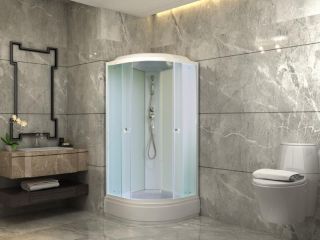 Душевая кабина Parly Bianco 90x90см EBМ92