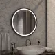 Зеркало с подсветкой ArtMax Livorno AM-Liv-800-DS-F-Nero 80 см чёрный