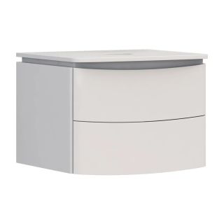 Тумба под раковину подвесная Velvex Luna tp.LUN.60.2Y, 60 см