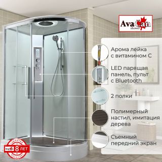 Душевая кабина EM2912LLEDT прозрачная