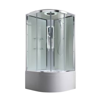 Душевая кабина EM5011LEDT прозрачная