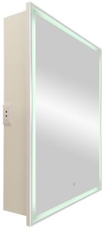 Зеркало-шкаф с подсветкой Art&Max Techno правый 55см белый AM-Tec-550-800-1D-R-DS-F