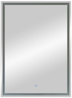 Зеркало-шкаф с подсветкой Art&Max Techno правый 60см белый AM-Tec-600-800-1D-R-DS-F