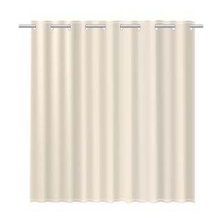 Шторка для ванной бежевая Fixsen Linum (FX-1535A)