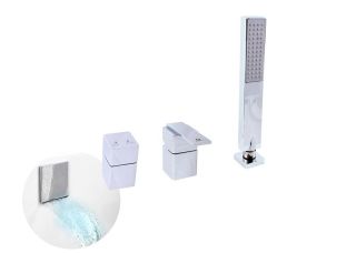 Смеситель на борт ванны Rav Slezak Loira LR563.5P хром