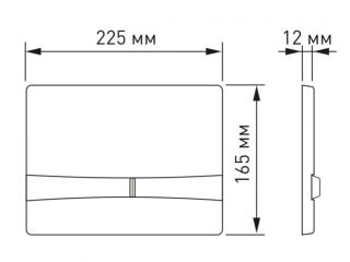 Комплект Berges 043283: инсталляция NOVUM 525 кнопка F1 белая унитаз Floe Rimless сидение дюропласт Floe Slim SO