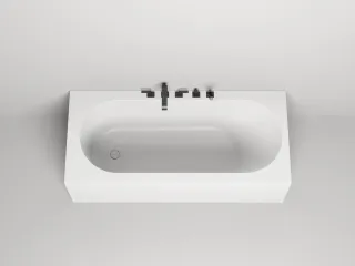 Ванна из искусственного камня Salini Fabia S-Sense 102611M 170x75см белый матовый