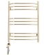 Полотенцесушитель электрический Domoterm Лаура П9 500x700 EL золото