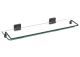 Полка стеклянная Rose RG1519H 50см чёрный