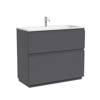 Тумба напольная под раковину Sancos Folk Floor FL100FGS 100 см Grey soft