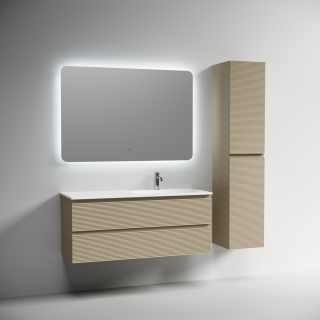 Тумба подвесная под раковину Sancos Folk FL120RCP правая 120 см капучино