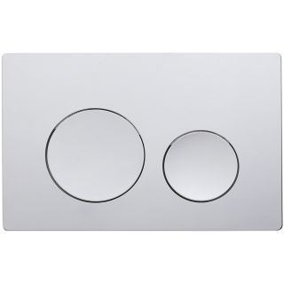 Кнопка смыва Veconi FLUSH V2, FLV2-C, 240х162х10, пластик, хром глянец
