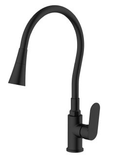 Смеситель для кухни Splenka S41.43.06 чёрный