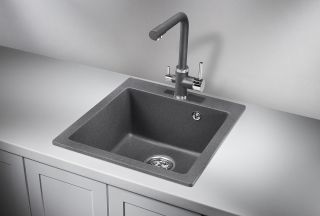 Мойка кухонная Granula 4651, ГРАФИТ