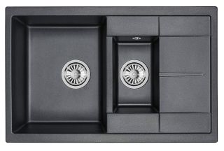 Мойка кухонная Granula GR-7802 шварц