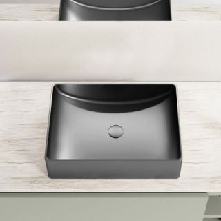 Раковина AltroBagno Futuro 001014 MtGr из нержавеющей стали сталь оружейная