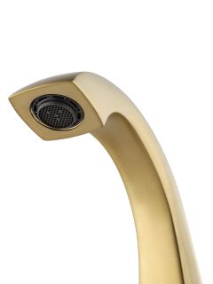 Смеситель для раковины на 3 отверстия Wonzon & Woghand Flex WW-88083095-BG брашированное золото