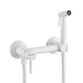 Гигиенический душ со смесителем Shevanik S107C белый