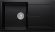Мойка кухонная Polygran GALS-860 чёрный 408005