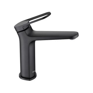 Смеситель для раковины Black&White Gravity 7109MB чёрный матовый