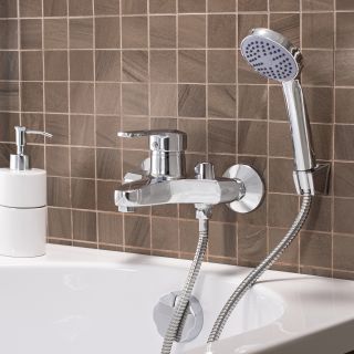 Смеситель для ванны с душем РМС SL50-009E хром