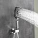 Душевой комплект Black&White Gravity 9101CGH с термостатом хром