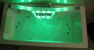 Гидромассажная акриловая ванна Frank F150 пристенная 1700х850х600