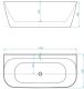 Акриловая ванна Allen Brau Priority 2.31003.20/CGM 170x78 см