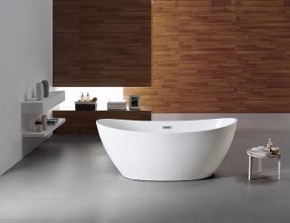 Акриловая ванна Azario GLASGOW GLA18080 свободностоящая 1800х800х665