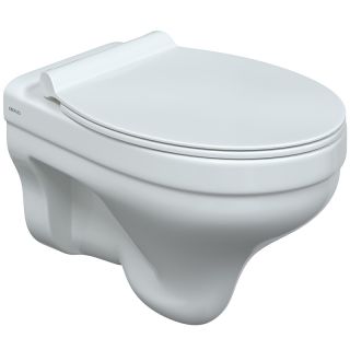 Комплект Berges 4в1 042441: инсталляция NOVUM кнопка D7 белая/хром глянец унитаз Albit S сиденье Top Slim SO