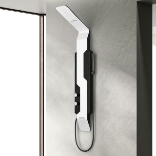 Душевая панель Black & White Gravity GR028 1400 х 200 мм