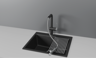 Смеситель для кухни Granula 8169, ТУРМАЛИН Турмалин