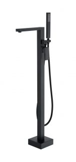Смеситель напольный Groсenberg GB800 Черный матовый